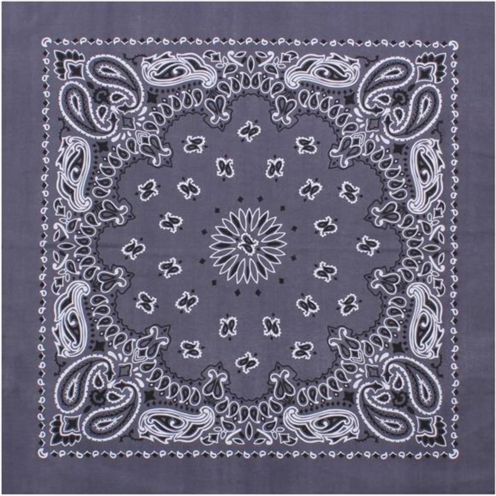 Paisley Bandana - Extra Large Jumbo Size 27" x 27" - Picture 1 of 1